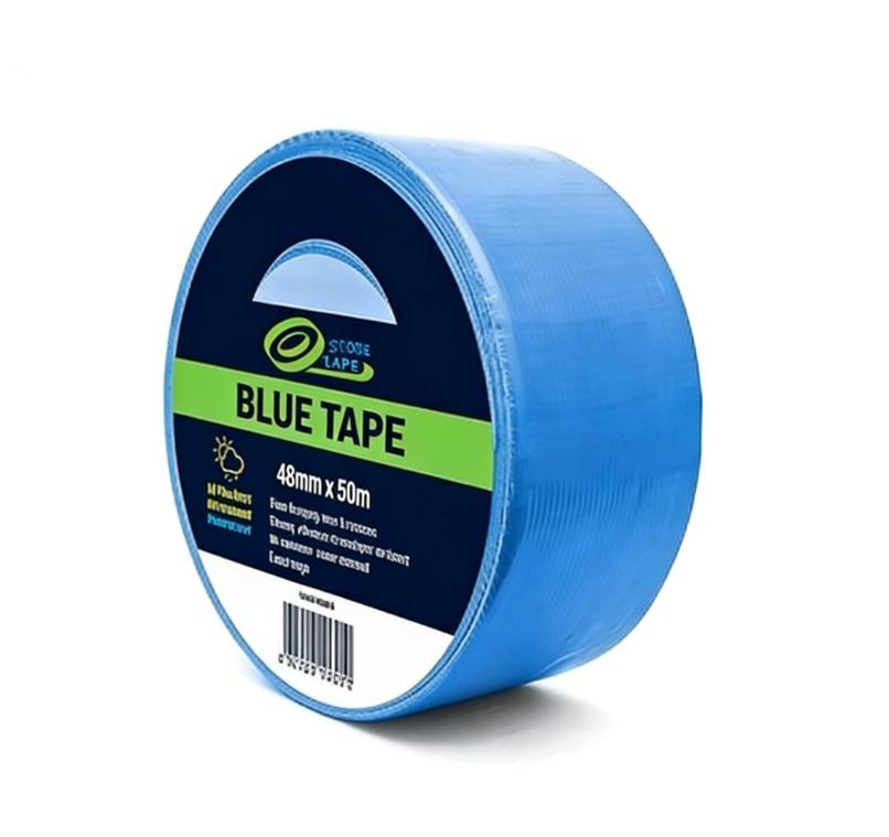 High Adhesion No Residue UV Resistant Blue Automotive Masking Tape for Car Painting