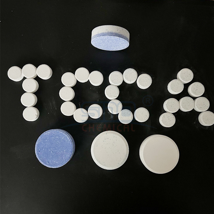 Bulk Pool Chemicals SPA Disinfect 90% Multifunctional 200g Chlorine Tablets TCCA