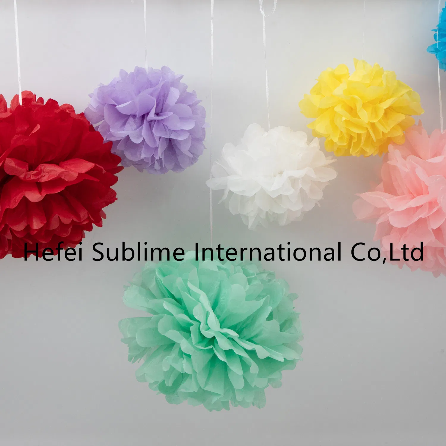 Tissue Paper Flower Ball for Wedding Event & Party Decoration