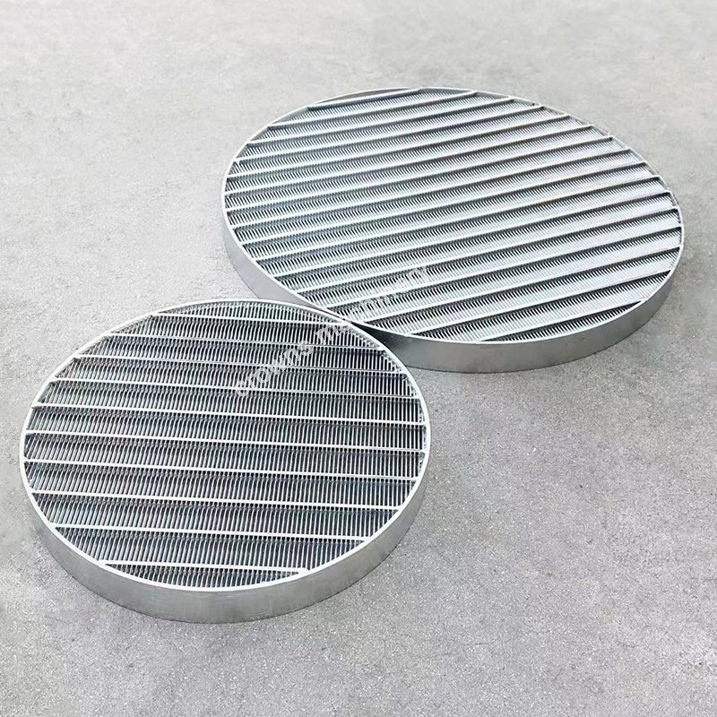 Efficient Filter Mesh Flat Wedge Wire Sieve Screen Panel for Slurry and Sand Filtration