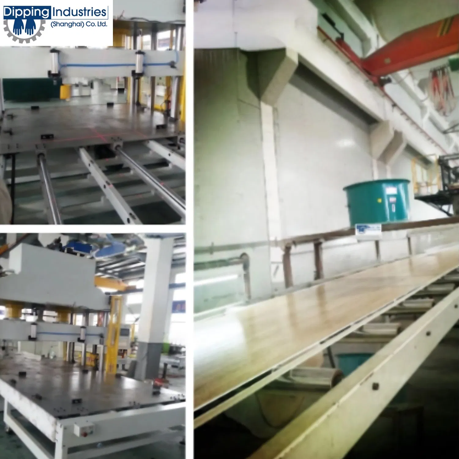 SPC Floor Tile Extrusion Line