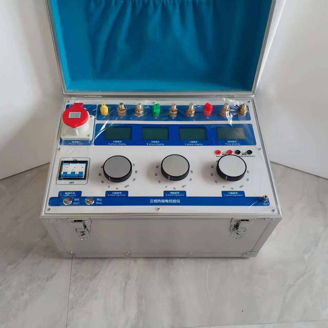 500A On-Site Verification Three-Phase Thermal Relay Tester