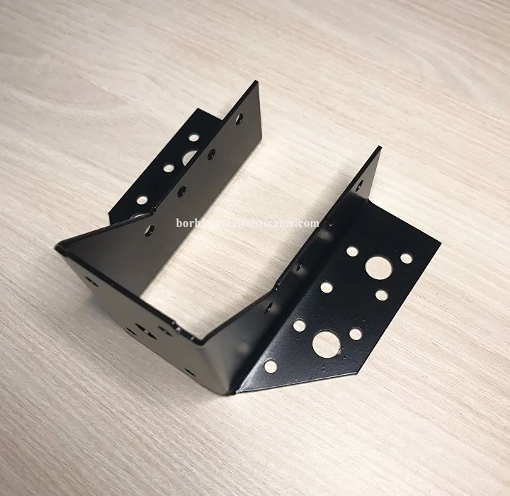 Reinforced Steel Angle Brackets for Wood Frame Construction Building Hardware