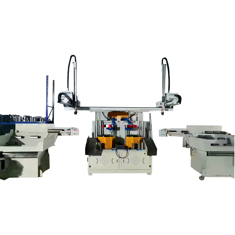 Automatische Edelstahl-Einführrohr-Endmechanik-Formmaschine zur Verarbeitung von PVC-Aluminium-Stahlstangen-Getriebe-Lager-Zahnrad