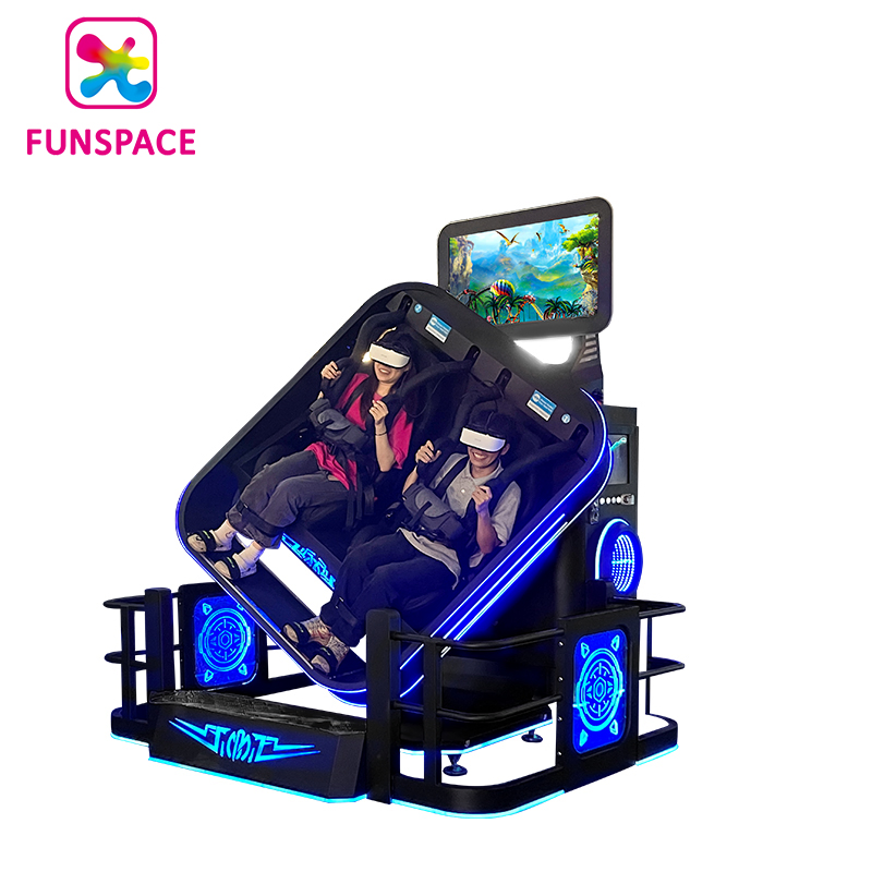 9D VR Theme Park Amusement Game Machine 360 Roller Coaster Driving Flight Simulator