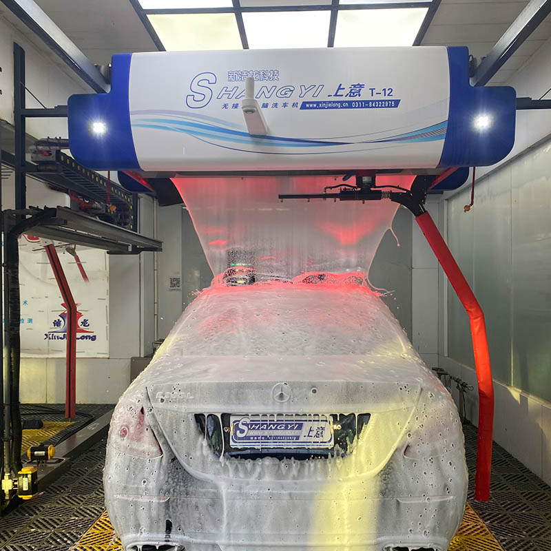 Fully Automatic 360 Touchless Car Wash Machine with High Pressure Water and Intelligent Drying for Self Service Car Wash Business
