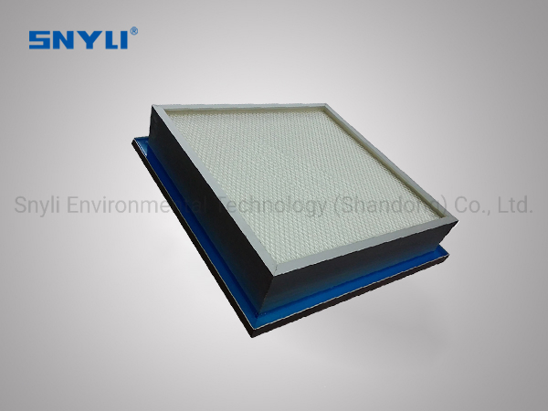 Mini Pleat Gel Sealing HEPA Filter, Gel-Type H13/H14/U15 HEPA Filter for Cleanroom