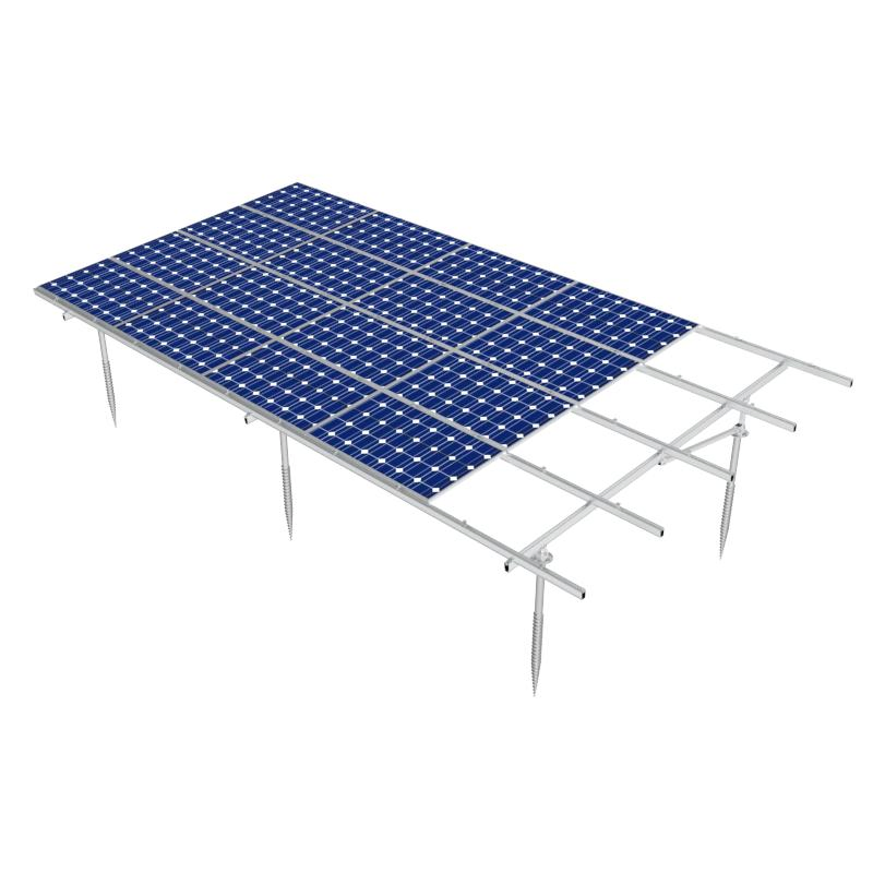 Solar Photovoltaic Panel Ground Aluminum Bracket A-Type Mounting System