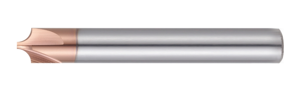 Carbide 90 Degree Angle 4 Flutes Milling Knife Endmill Chamfer Mill for CNC Machining Center Deburring Tool