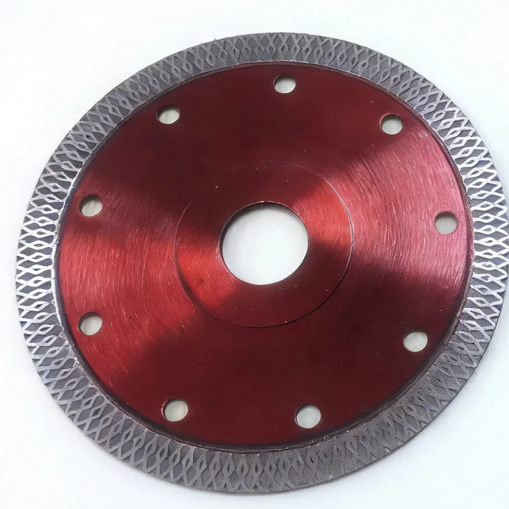 105/115/125mm Hot Pressed Turbo X Mesh Diamond Saw Blade Diamond Cutting Disc for Tile Marble Granite