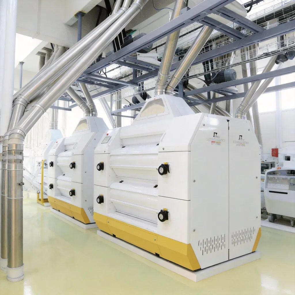 Machine de minoterie de blé pour projet d'usine clé en main