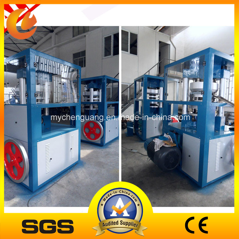 90% TCCA Hydraulic Rotary Chlorine Tableting Machine
