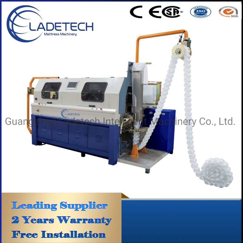 LDT-PS70 Macchina automatica per molle insacchettate per materassi 70 pezzi/minuto con certificazione CE