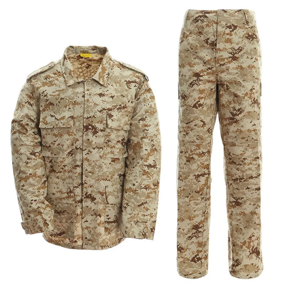 Tactical Digital Desert Camouflage Outdoor Rip-Stop Uniform Suit