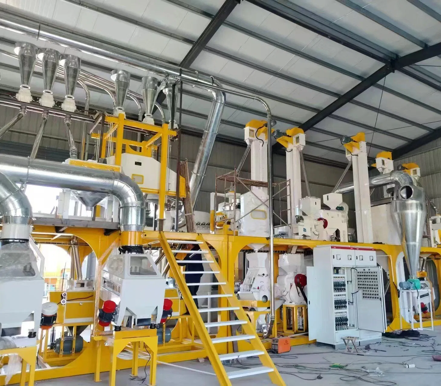 30tpd Maize Flour Mill Plant Corn Mill Grinding Machine