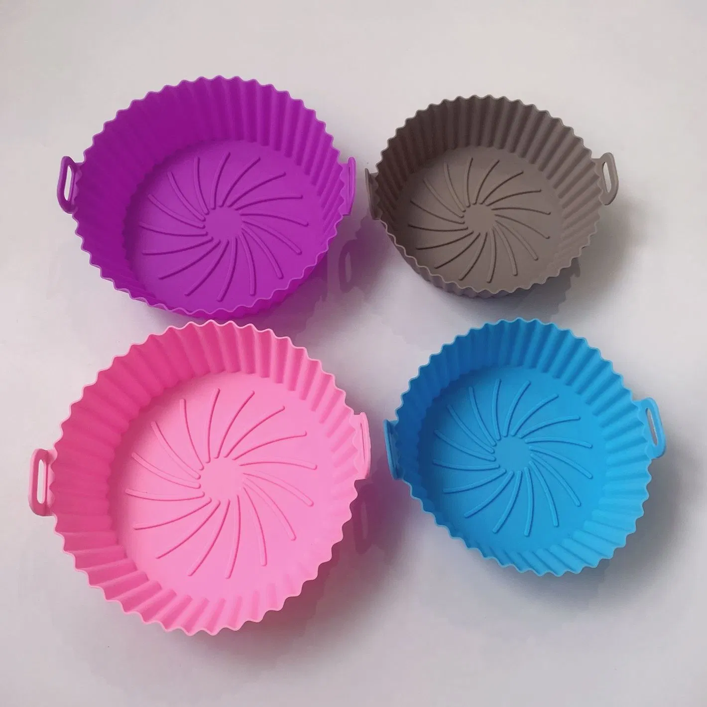 Customized Food Grade High Temperature Resistant Silicone Air Fryer Liner