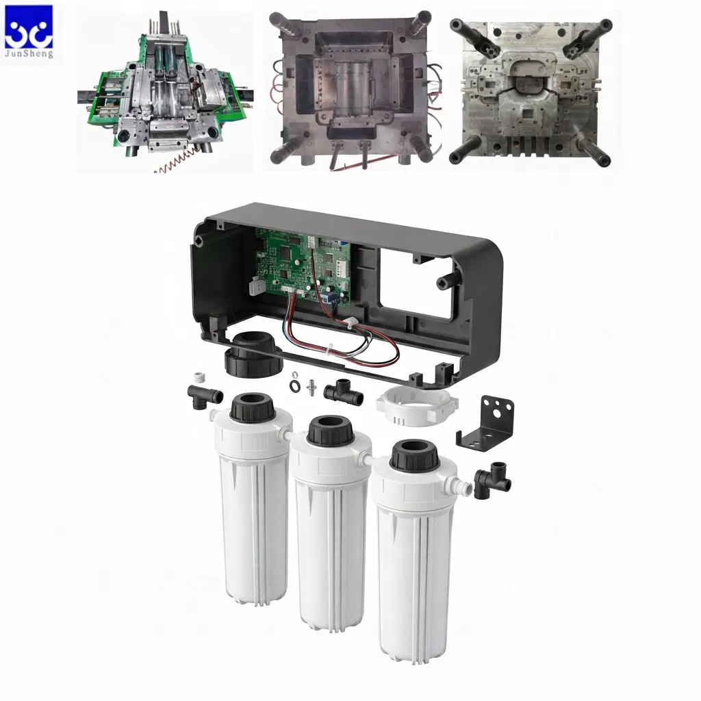 Custom Water Purifier Injection Mould Plastic Mold with ABS and PC Materials