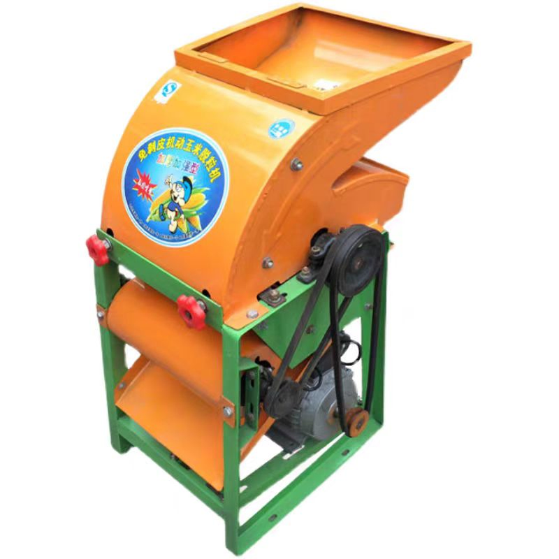 Commercial Corn Thresher Machine Economical Dry Corn Peeler High Efficiency Small Type for Farm Home Use