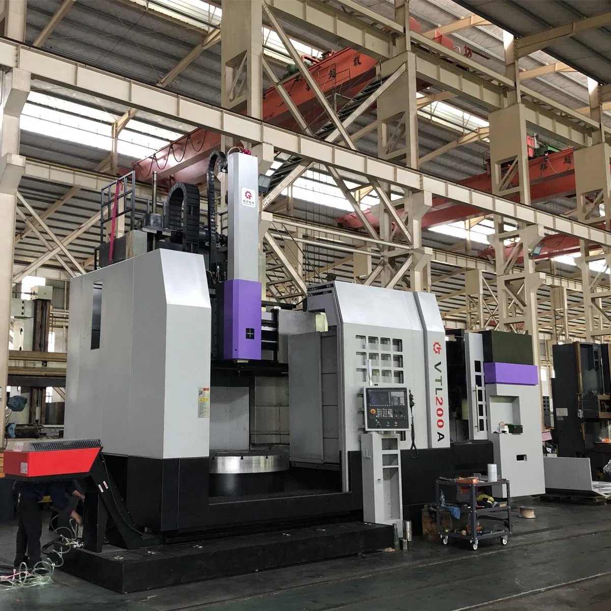 Automated Processing CNC Column Vertical Lathe for Sale