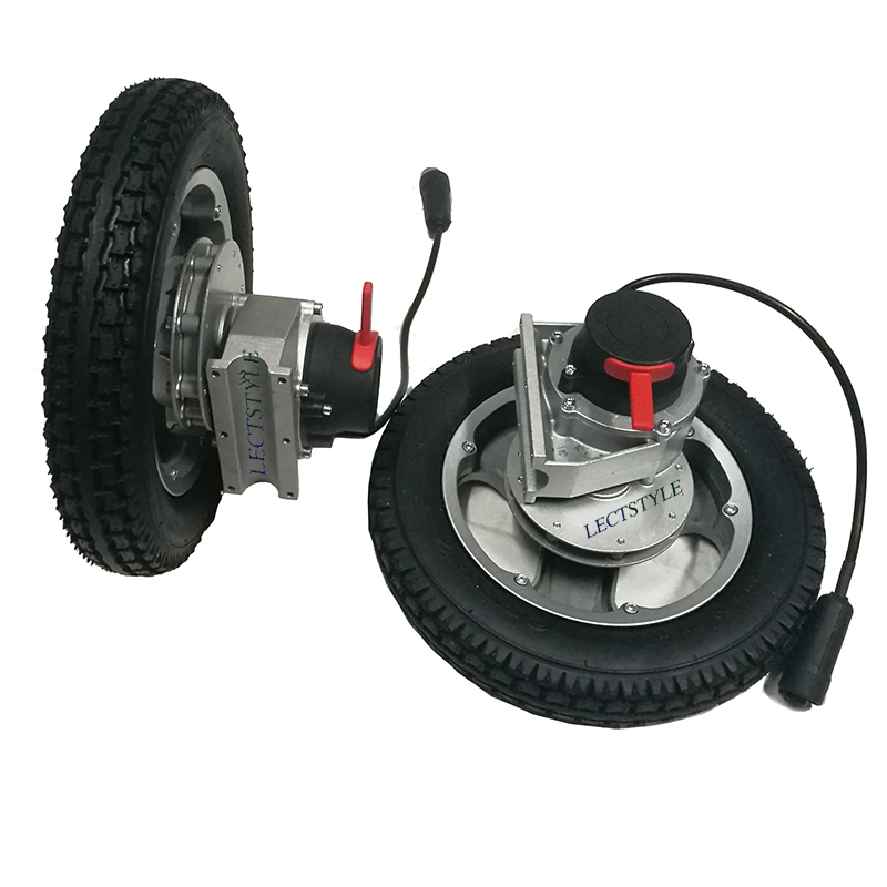 Bürstenloser Getriebeloser Nabenmotor mit Antrieb für Elektrorollstuhl und Mobilitätsroller