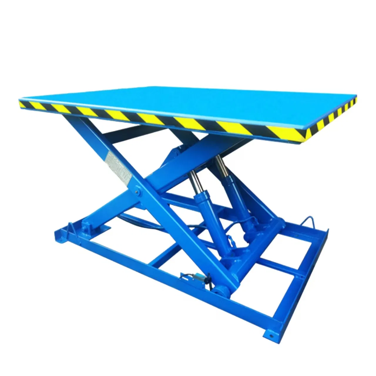 Plataforma elevadora de tijera hidráulica fija Mesa elevadora de tijera