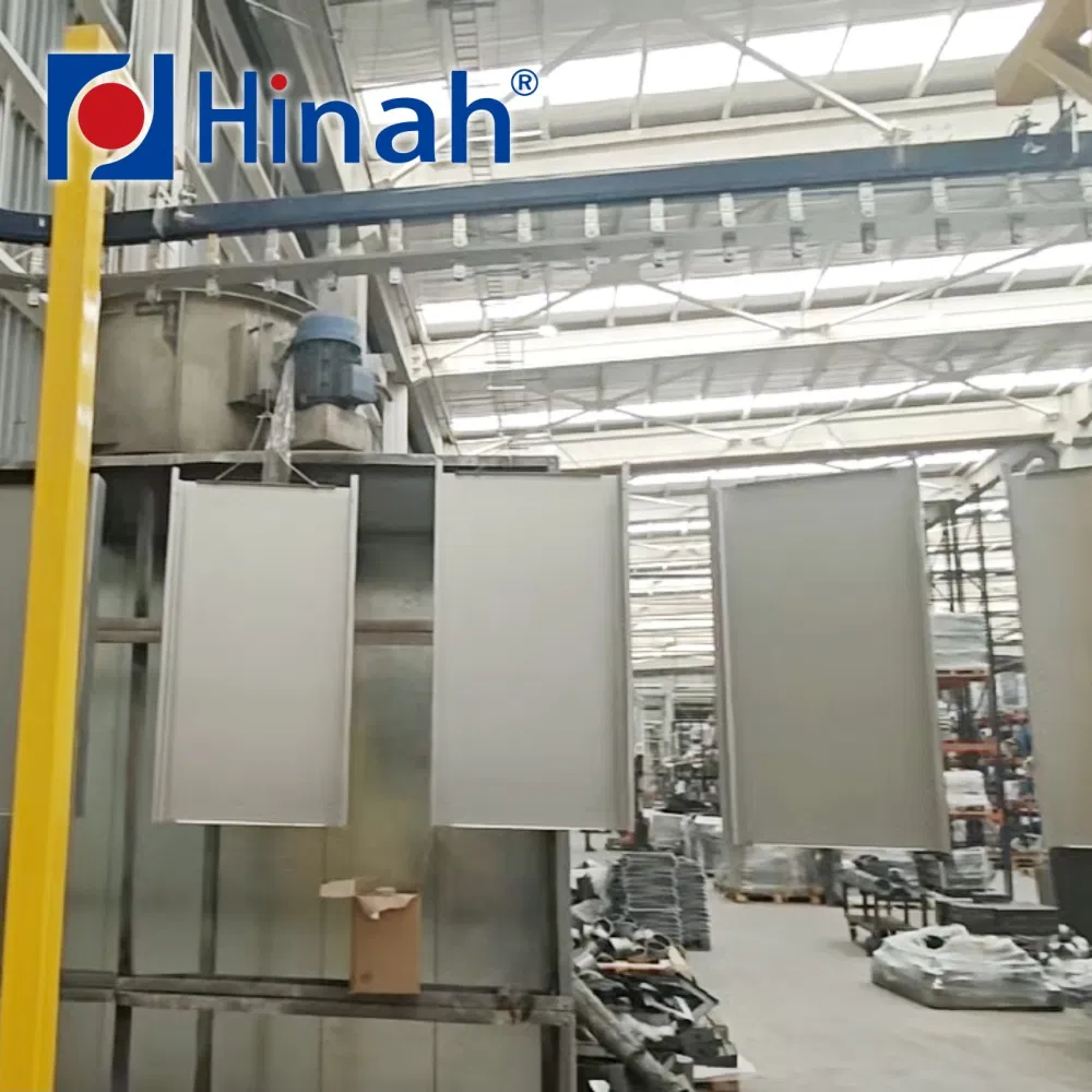 Energy Efficient Industrial Powder Coating Equipment Automatic Spraying Booth Curing Oven for Mass Metal Workpiece Production