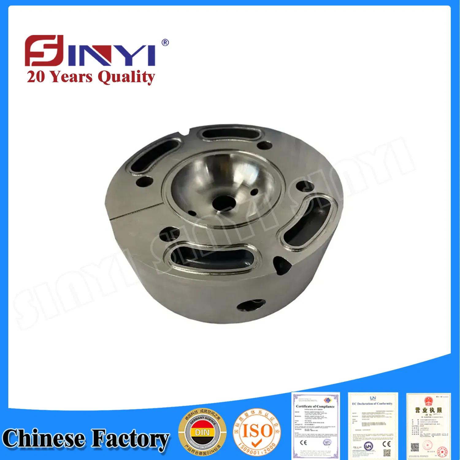 High Precision CNC Machined Stainless Steel Parts for Industrial Applications