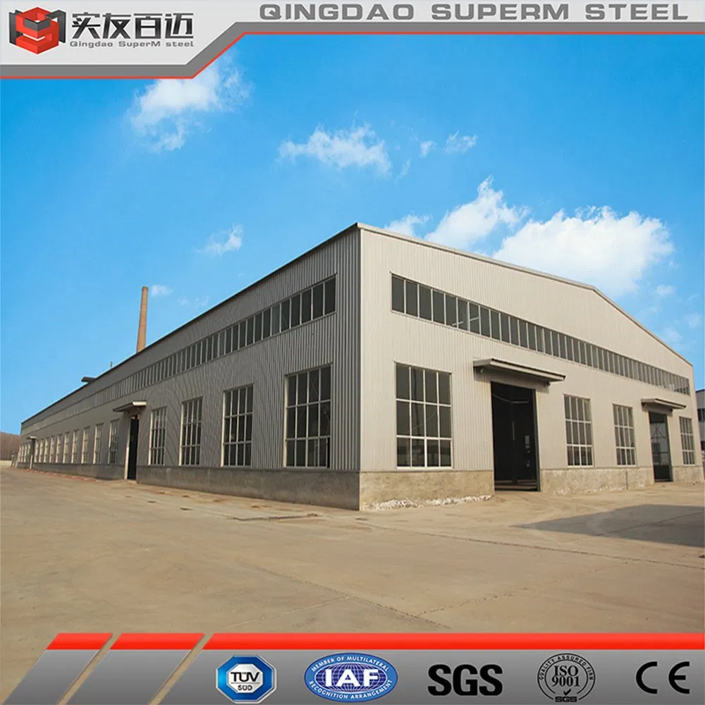 Professional Prefab Steel Structure Factory Warehouse Construction Workshop Garage Steel