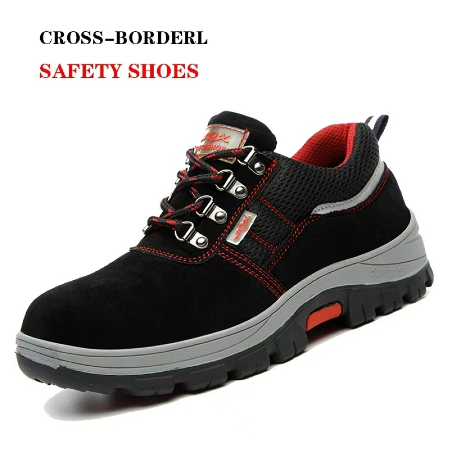 Antislip Work Boot Safety Shoes with Rubber Outsole for Mining