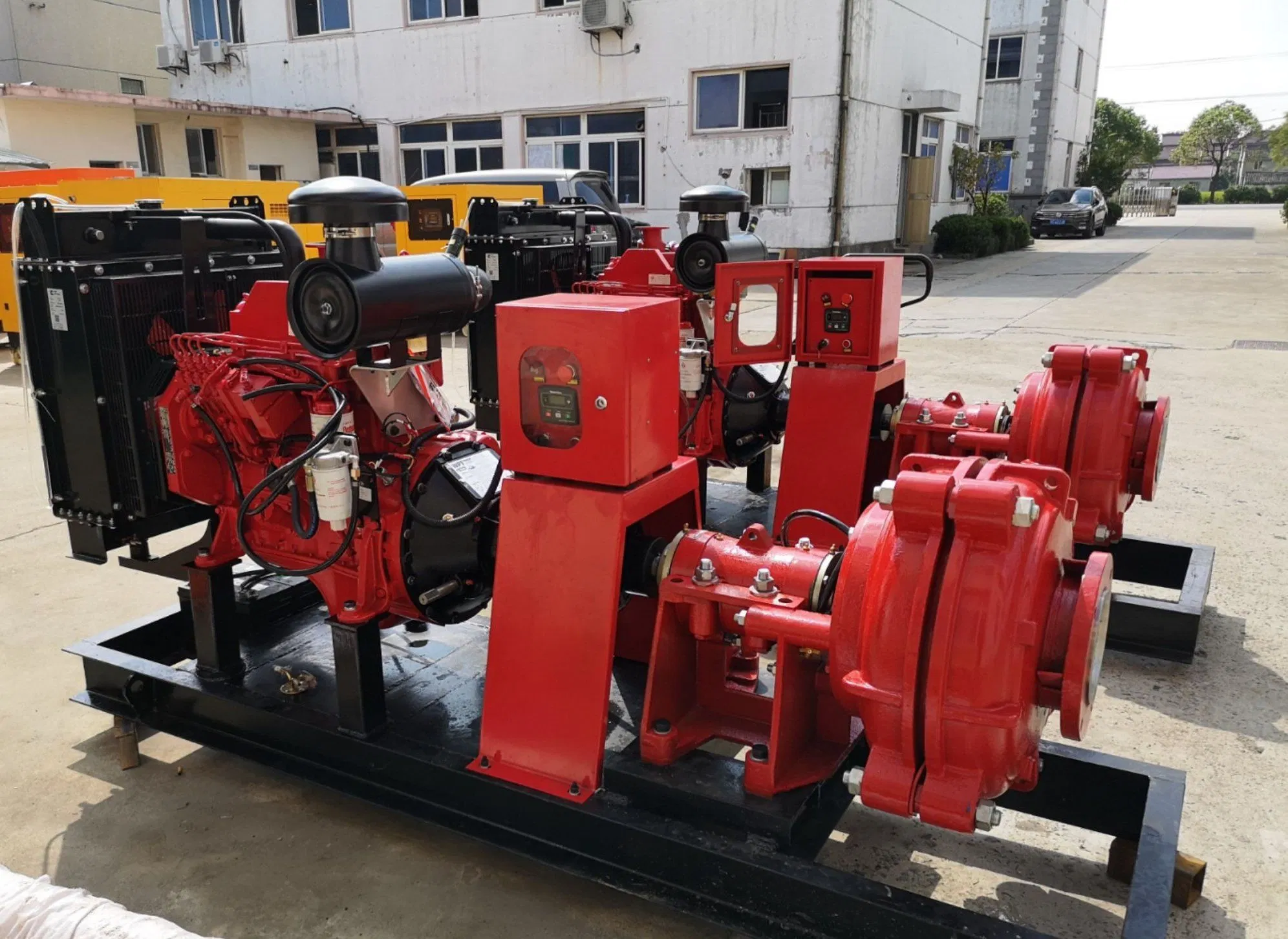 Horizontale industrielle gemischte Axial-Kreiselpumpe mit doppeltem Sauganschluss und Dieselantrieb, kompatibel mit Cummin/Weichai/Shangchai für chemische Anwendungen, Beloni