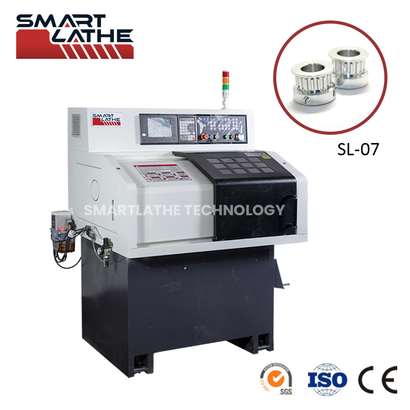 Mini 15 Degree Slant Bed CNC Lathe with Follow Rest (SL-07)