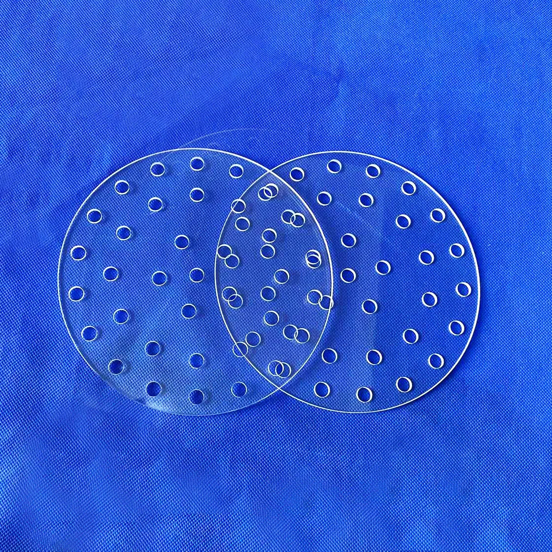 UV Fused Silica Quartz Glass Plate Corrosion Proof High Temperature Resistance