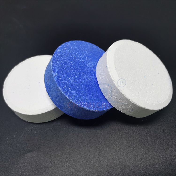 90% 200g Chlorine Tablets TCCA Trichloroisocyanuric Acid for Drinking Water and Swimming Pool Use