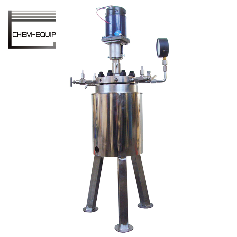 Reactor de autoclave de alta presión con recipiente a presión para oxidación avanzada de compost a escala de laboratorio con agitación