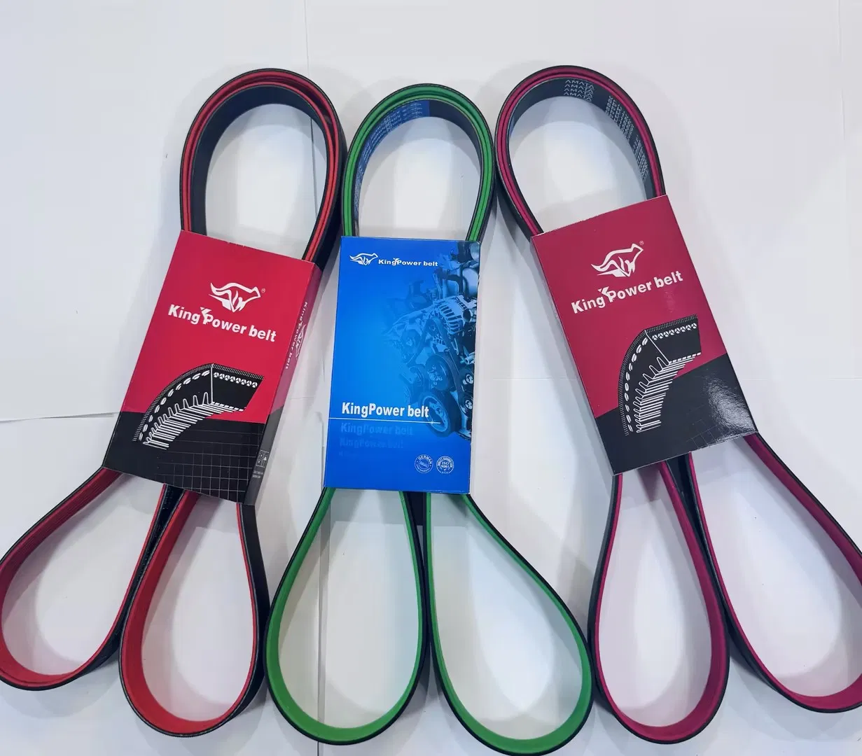 Colored PK Belt – Wear-Resistant, High Elasticity, Impurity-Free Rubber