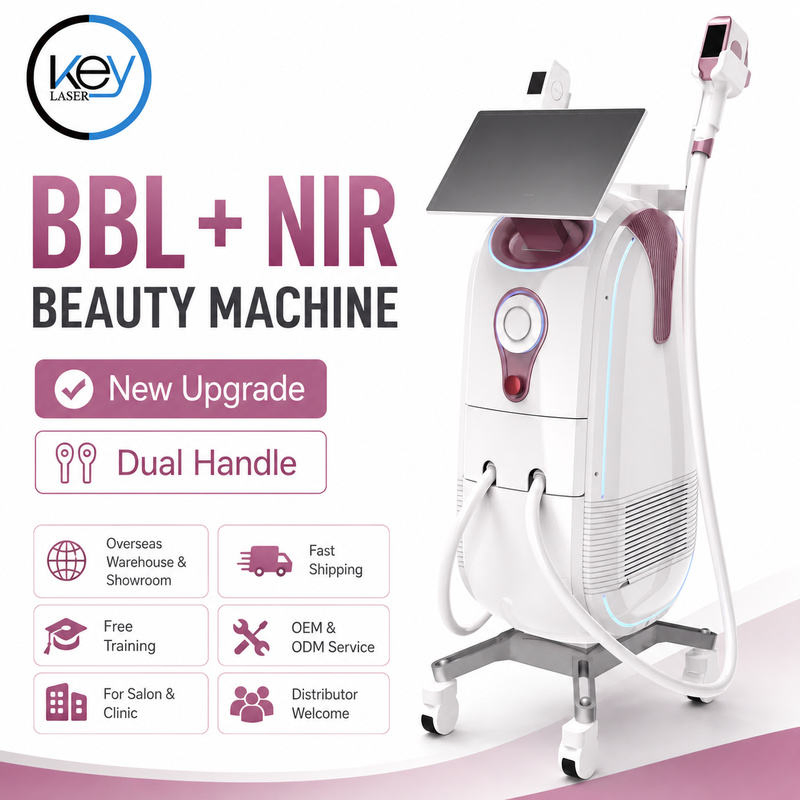 Professional BBL NIR IPL DPL Laser Skin Rejuvenation Hair Removal Machine