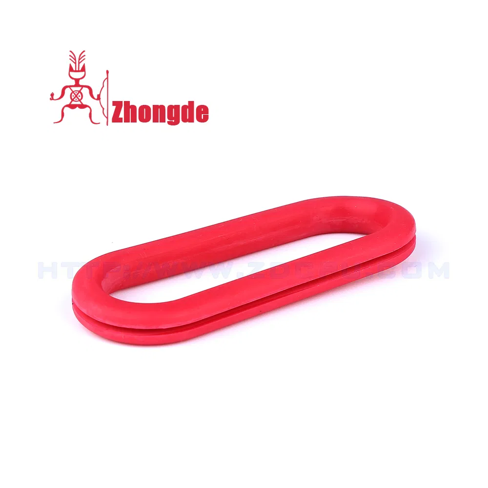 Colored Food Grade Silicone Grommets / Oval Rubber Grommet