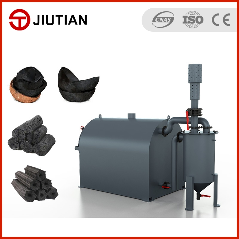 Horizontal Biomass Carbonization Plant