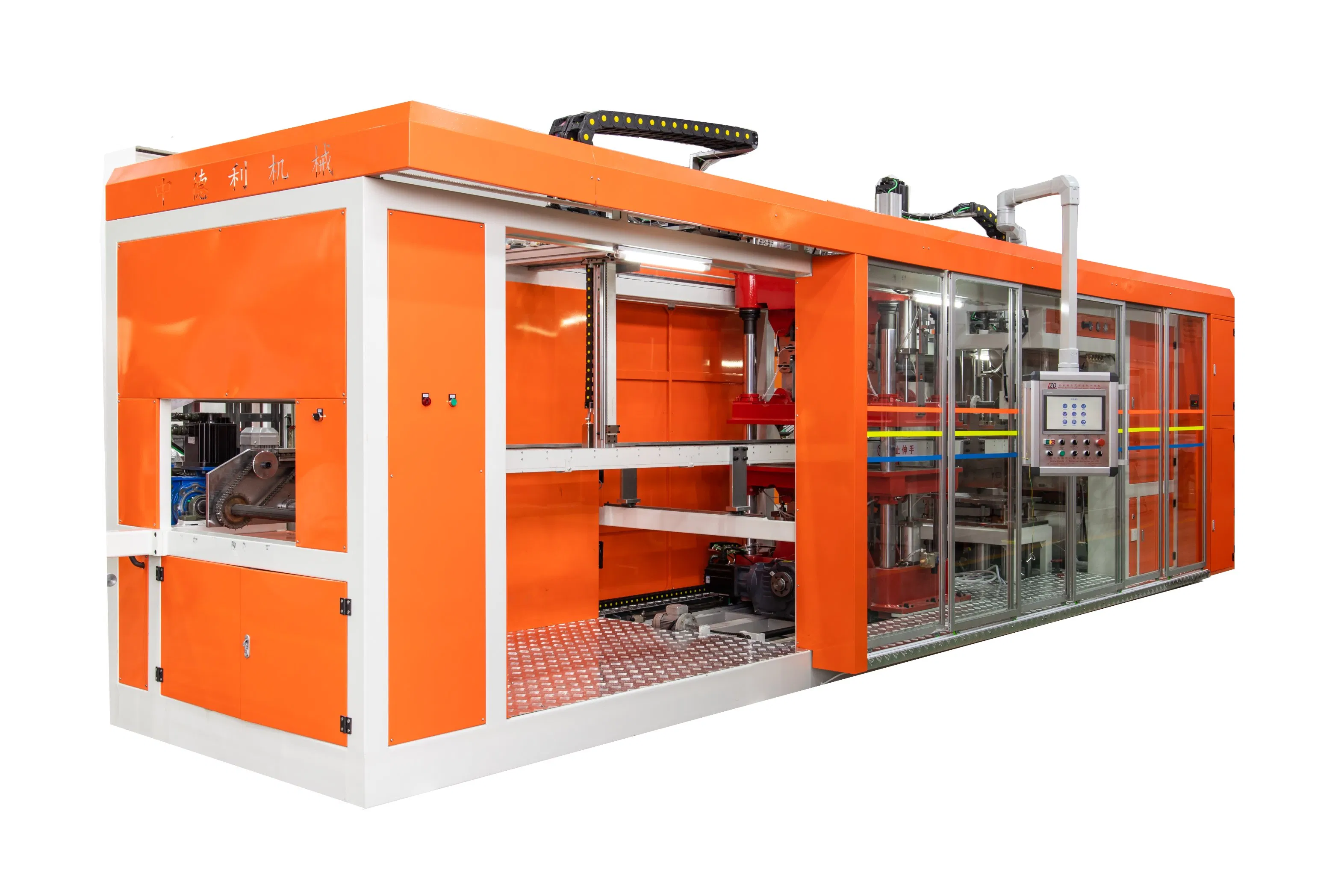 PP PLA Food Box Tray Container Vacuum Thermoforming Machine