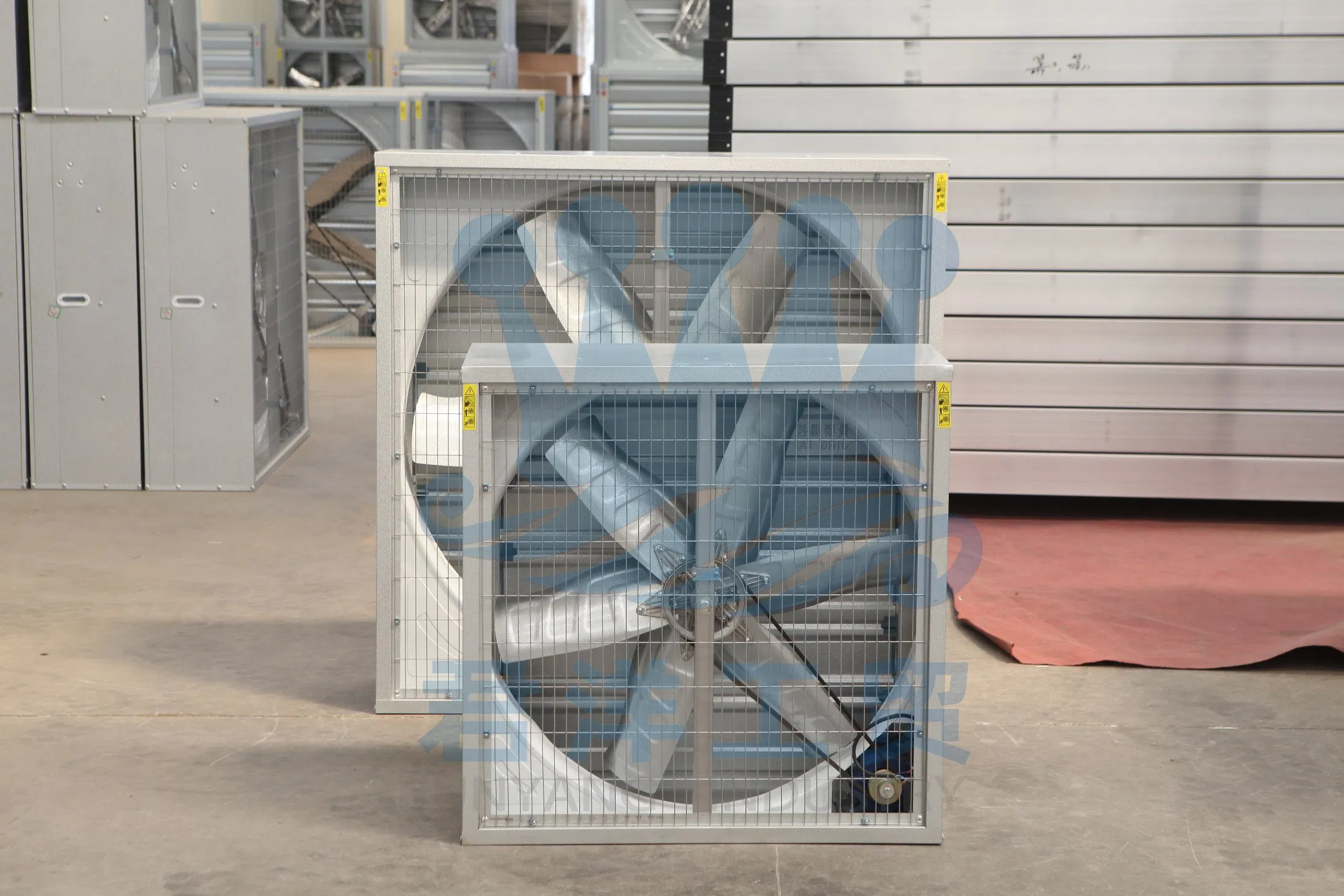 1000mm 380V Ventilation Exhaust Fan Push Pull Exhaust Fan for Greenhouse