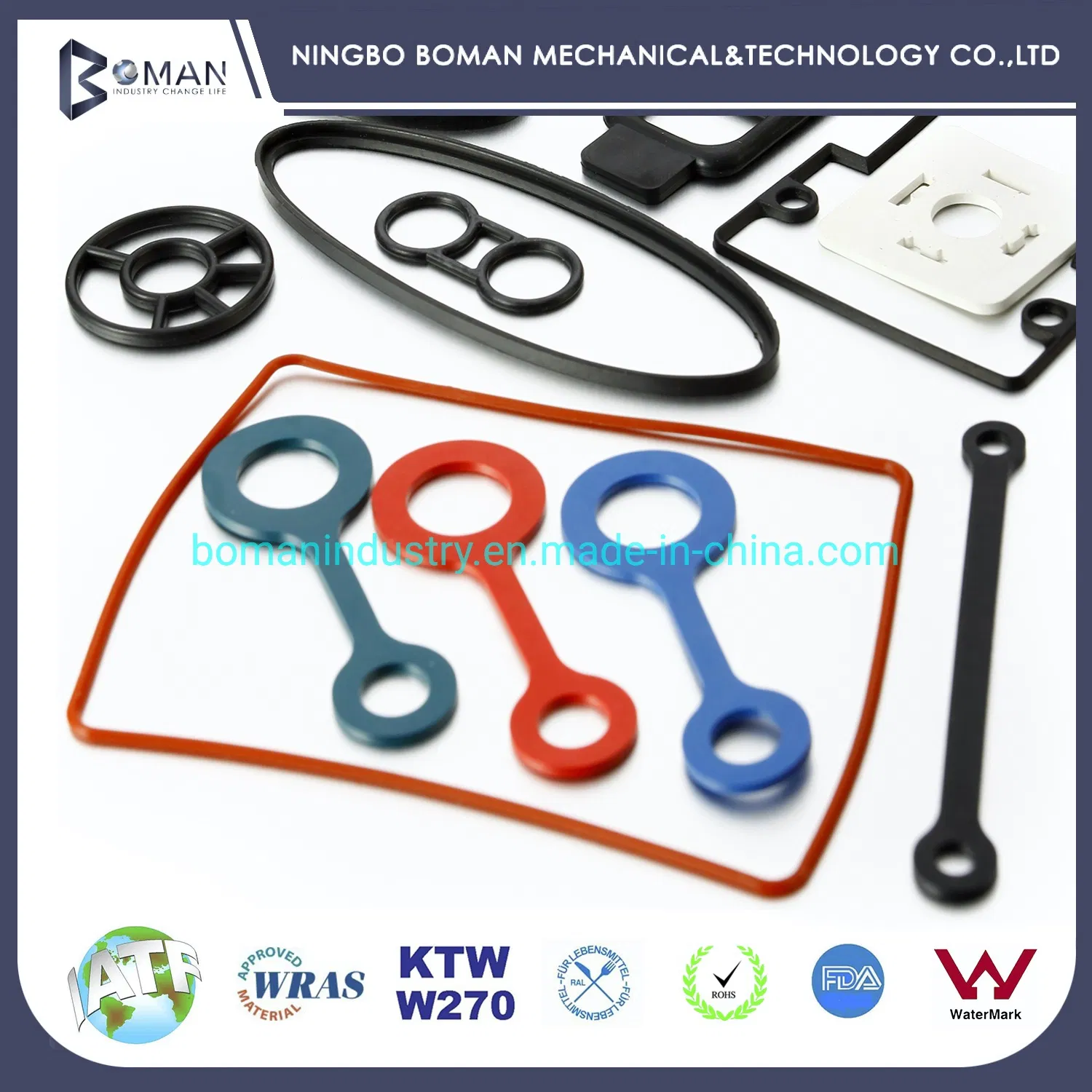 Guarnizione in gomma OEM Ricambi auto Materiale ACM Paraolio