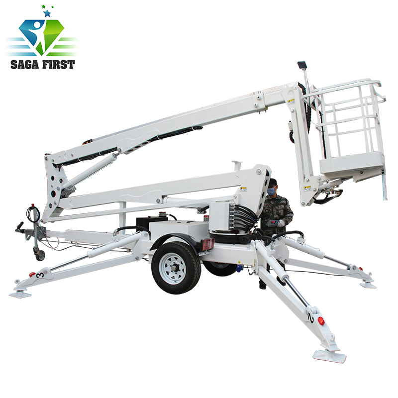 14m-18m Electricity Power Self Propelled Boom Lift