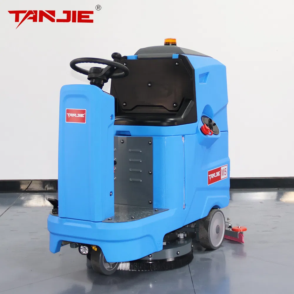 Kompakte Aufsitz-Bodenscheuermaschine Industrielle Reinigungsmaschine Einscheiben-Scheuersaugmaschine