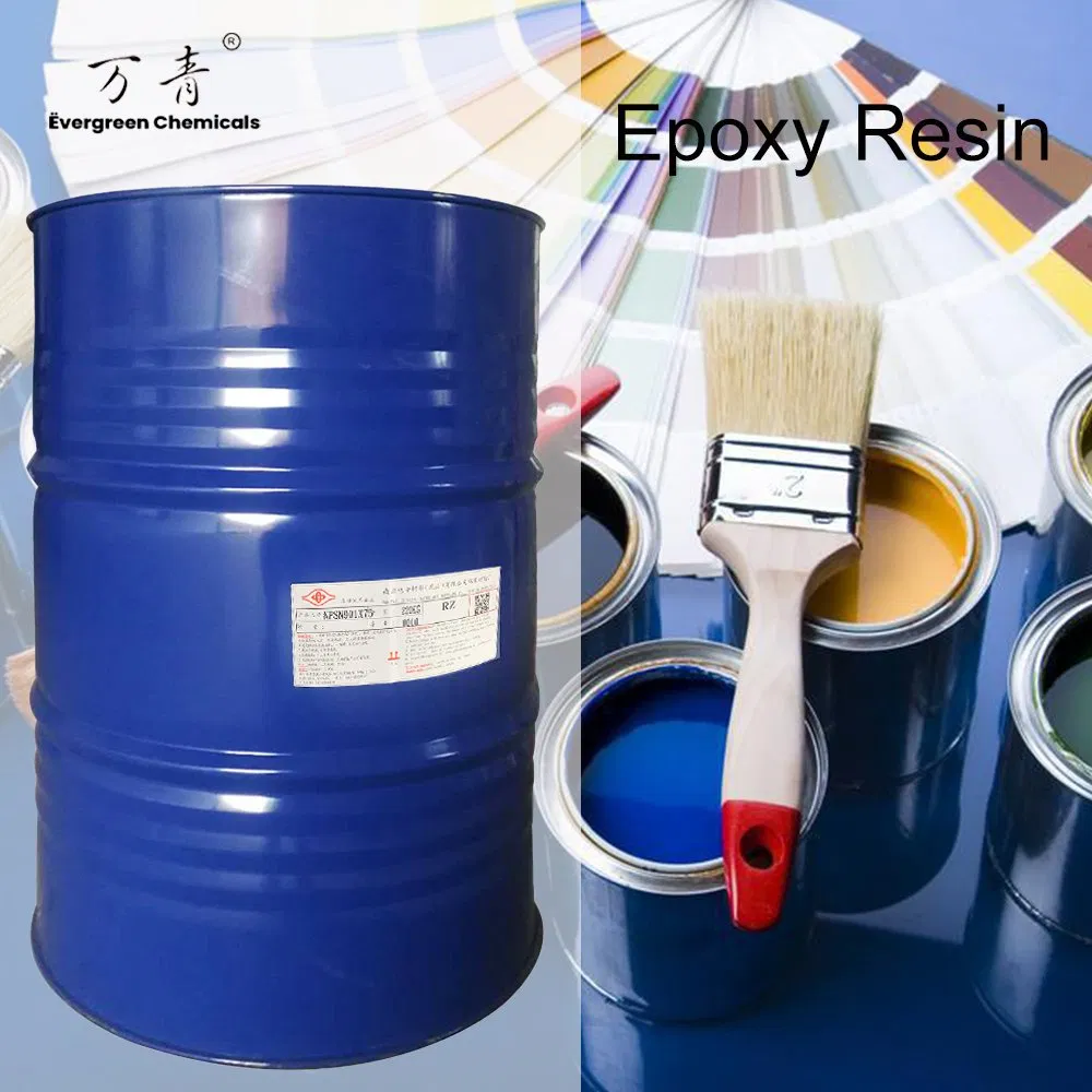 Bisphenol A Epoxy Resin Liquid Npsn-901X75 for Anticorrosive Paint