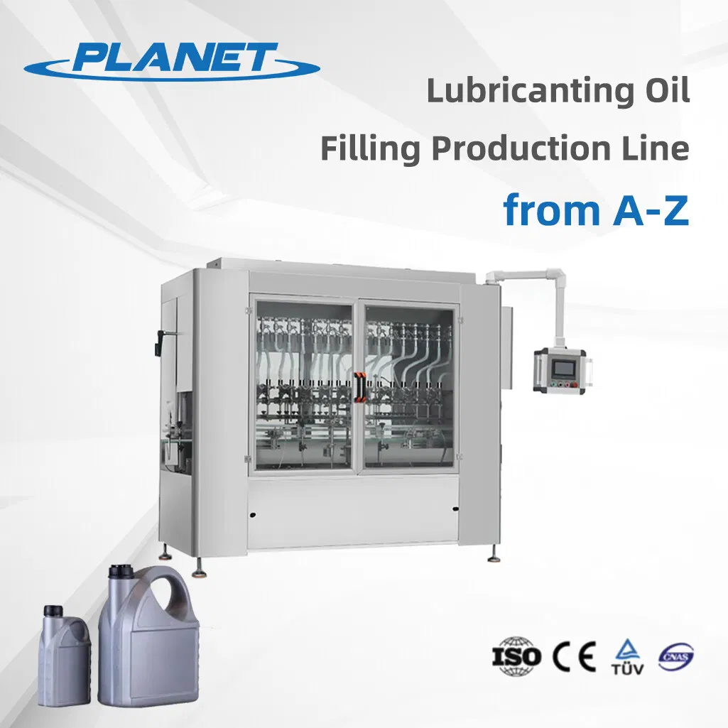 1-5L Top Quality Lubricant Oil Filling Machine / Bottling Plant