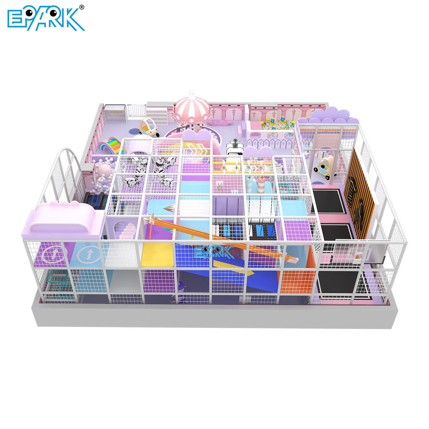 Interactive Indoor Children's Games Area Indoor Playground