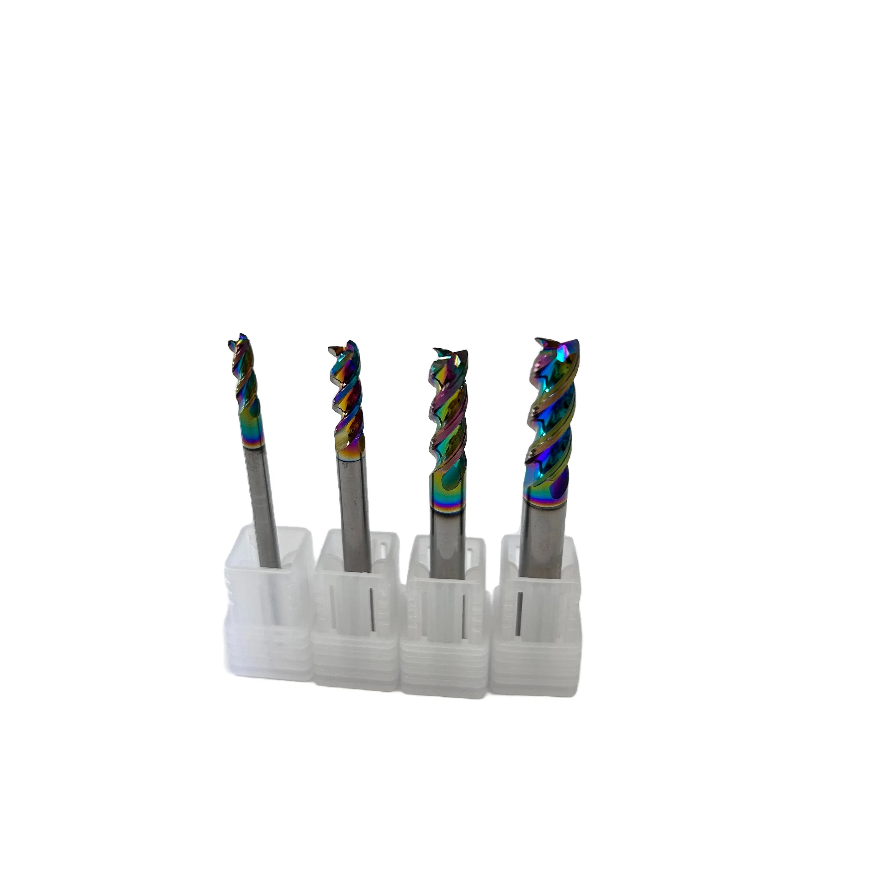 Ua300 Aluminum End Mill - 3 Flute Alcrn Coated Tool