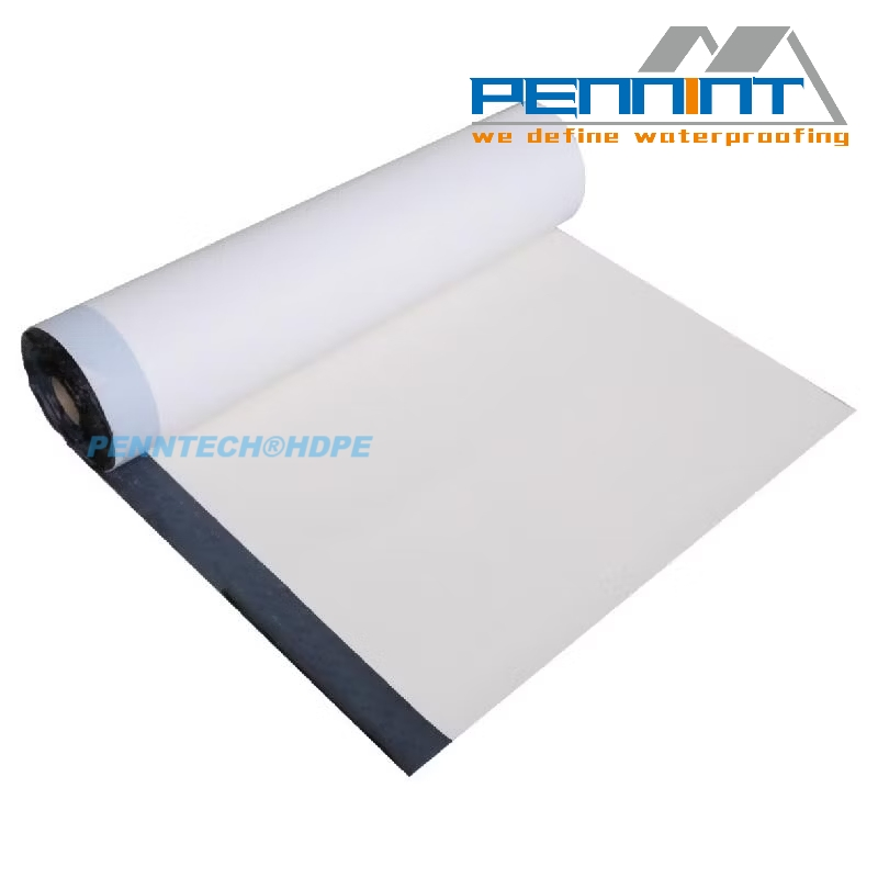 Pre-Applied HDPE Waterproof Membrane for Metro with 1000n Puncture Resistance