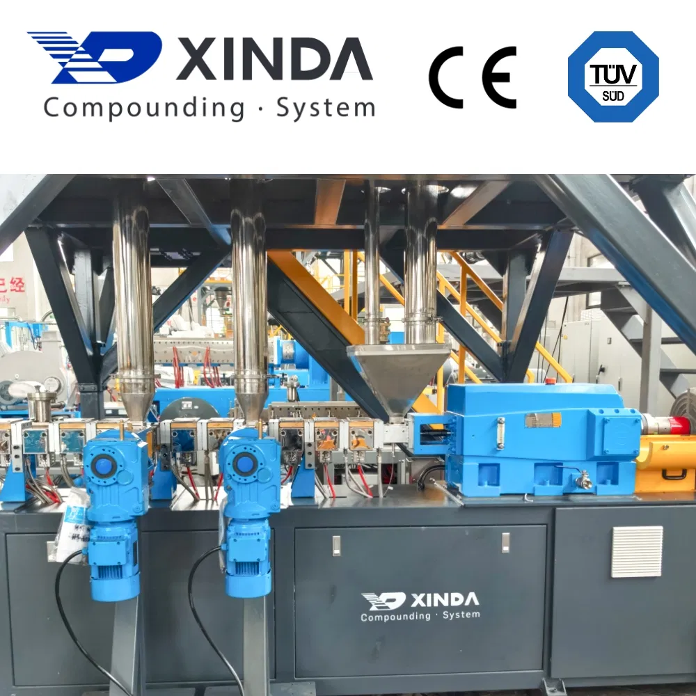 Masterbatch Extrusion Production Line for Color and Functional Additive Pelletizing