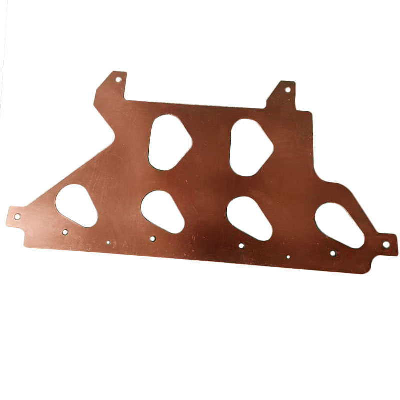 Supporto in metallo stampato di ricambio per montaggio su macchina CNC